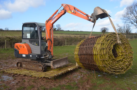 River bank stabilisation